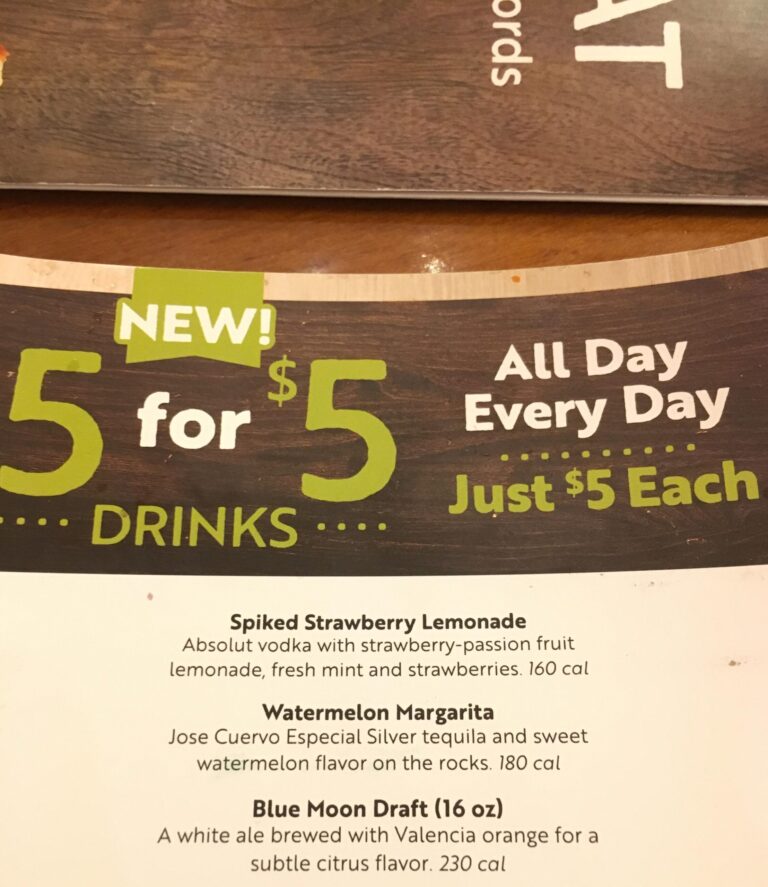 Olive Garden Happy Hour