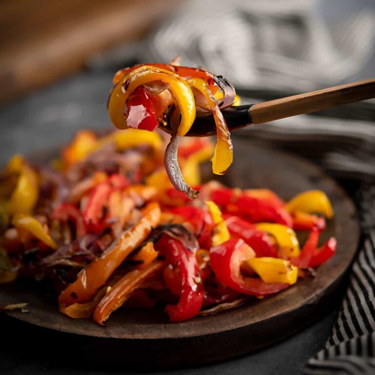 Roasted Peppers And Onions Recipe